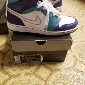 Jordan 6.5 teal purple white